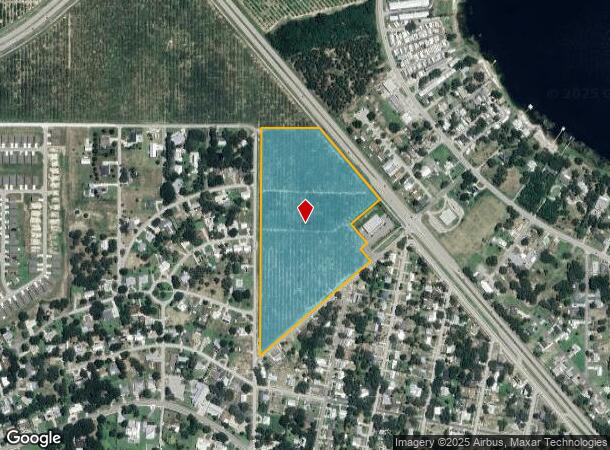 1602 Home Ave, Sebring, FL Parcel Map
