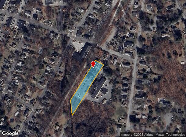 13 Water St, Holliston, MA Parcel Map