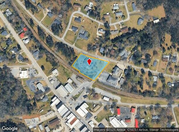 101 N Wheeler Ave, Prosperity, SC Parcel Map