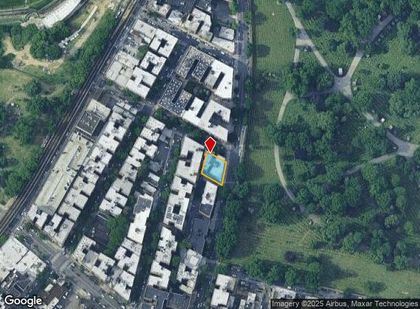  50 E 212Th St, Bronx, NY Parcel Map