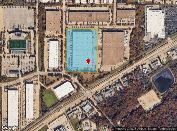1001 Nolen Dr, Grapevine, TX Parcel Map