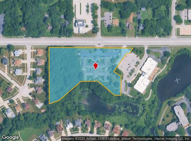 3701 W 183Rd St, Hazel Crest, IL Parcel Map