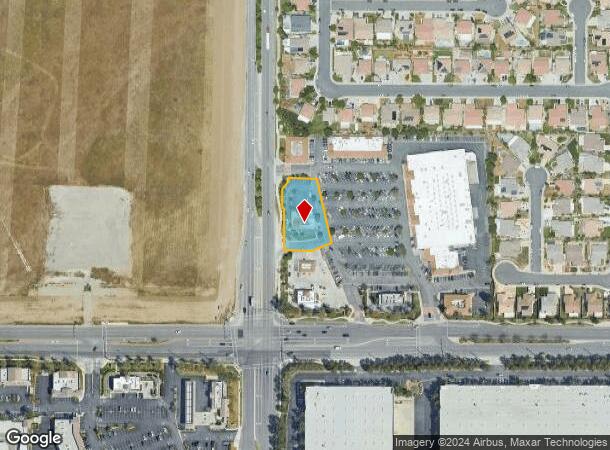  14524 Baseline Ave, Fontana, CA Parcel Map