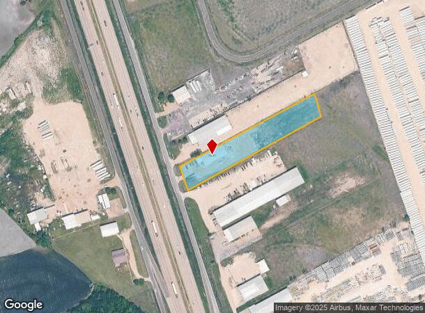 8250 N Interstate 45 Service Rd, Palmer, TX Parcel Map