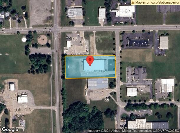  903 Industrial Dr, Tecumseh, MI Parcel Map