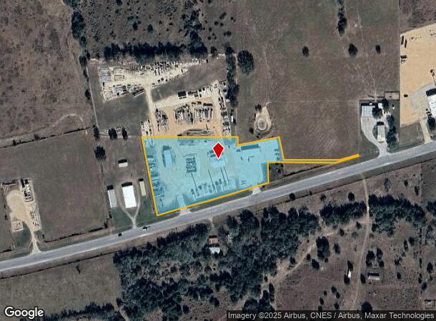 1442 Us Highway 90A E, Hallettsville, TX Parcel Map