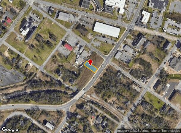  1239 2Nd St, Macon, GA Parcel Map