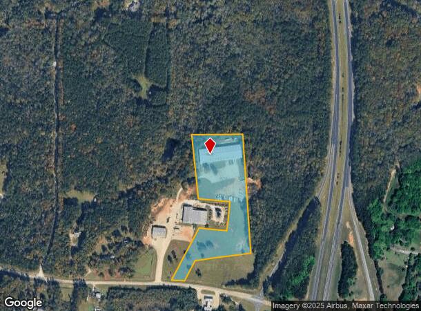 2585 Upper Big Springs Rd, Lagrange, GA Parcel Map