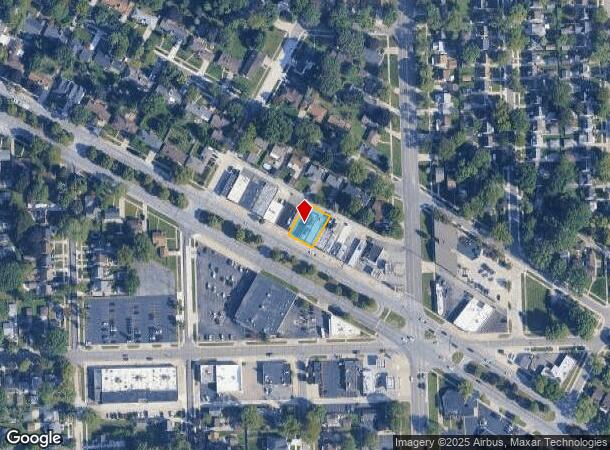  22057 Outer Dr, Dearborn, MI Parcel Map