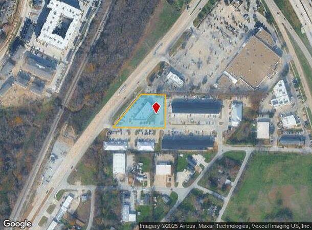  105 Country View Dr, Roanoke, TX Parcel Map
