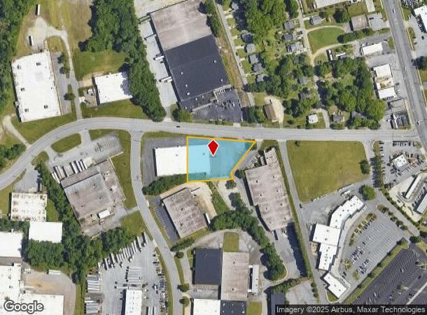  321 Fraley Rd, High Point, NC Parcel Map