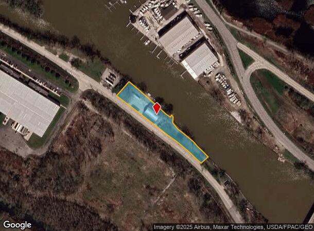  1733 E Front St, Monroe, MI Parcel Map