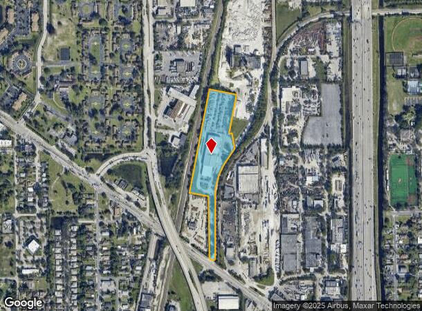 1369 Dr Martin Luther King Jr Blvd, Pompano Beach, FL Parcel Map