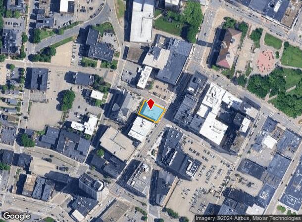  536 Main St, Worcester, MA Parcel Map