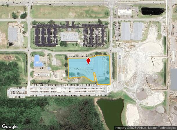  405 Atlantis Rd, Cape Canaveral, FL Parcel Map