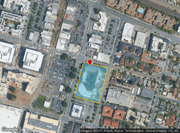 200 W Washington Ave, Sunnyvale, CA Parcel Map