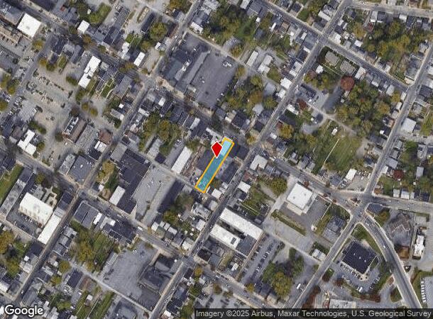 135 E Franklin St, Hagerstown, MD Parcel Map