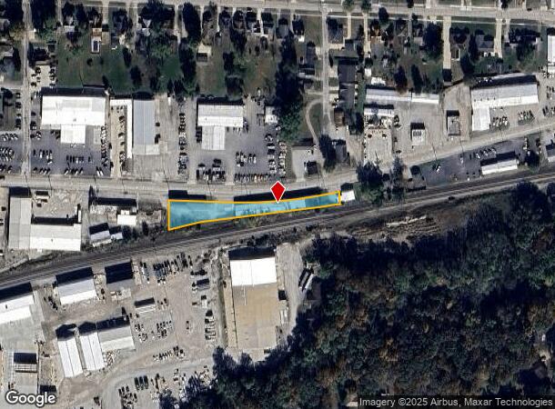 711 E Fayette Ave, Effingham, IL Parcel Map