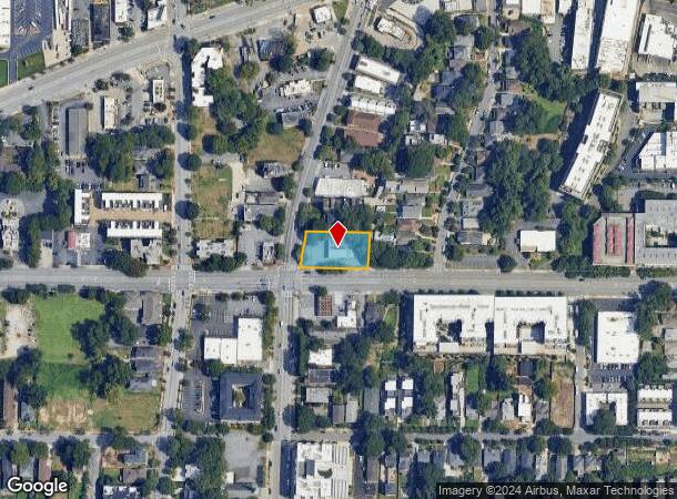  619 Boulevard Ne, Atlanta, GA Parcel Map