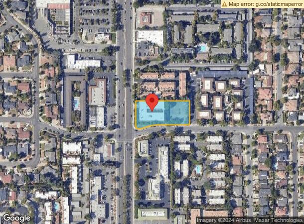  1054 S De Anza Blvd, San Jose, CA Parcel Map