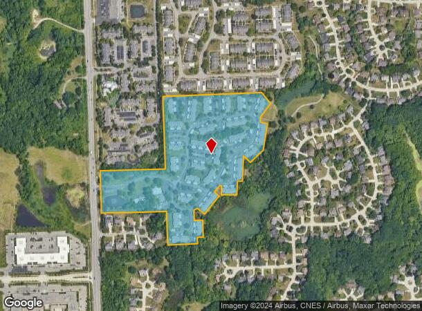  30545 Crest Frst, Farmington Hills, MI Parcel Map