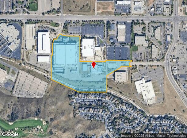 1565 High Tech Way, Colorado Springs, CO Parcel Map
