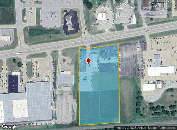 1825 W Main St, Salem, IL Parcel Map