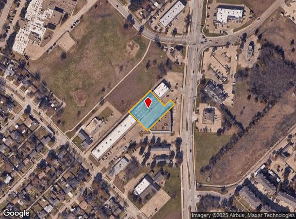 2417 Gus Thomasson Rd, Mesquite, TX Parcel Map