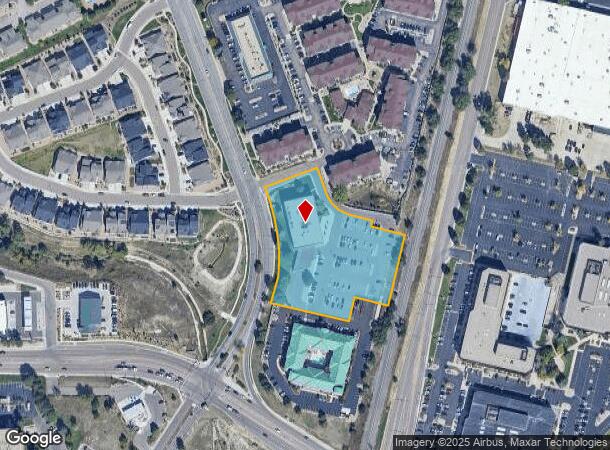  5825 Delmonico Dr, Colorado Springs, CO Parcel Map