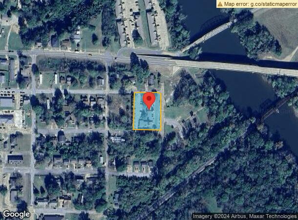  201 S 1St St, Arkadelphia, AR Parcel Map