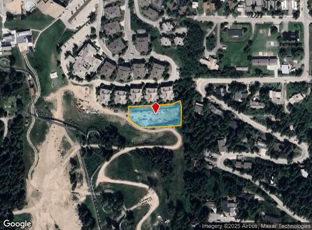 553 Upper Snow King Loop, Jackson, WY Parcel Map