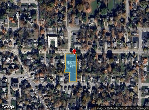  602 E Washington St, Greencastle, IN Parcel Map