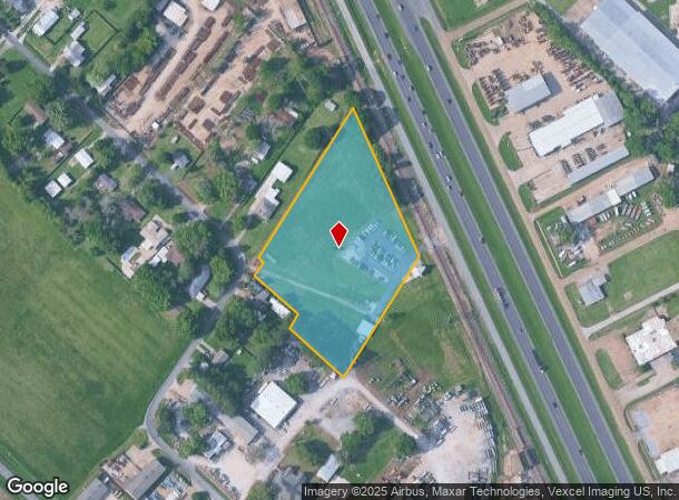  2500 Sw Blk Sw Evangeline Thru Trwy, Lafayette, LA Parcel Map