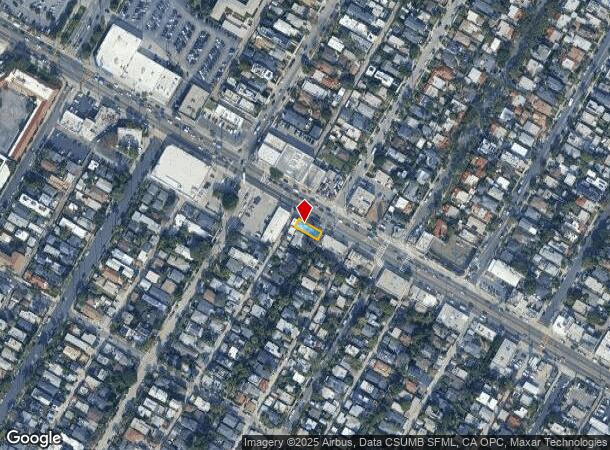 1613 Lincoln Blvd, Venice, CA Parcel Map