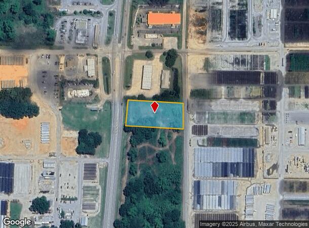 11790 N Hickory St, Loxley, AL Parcel Map