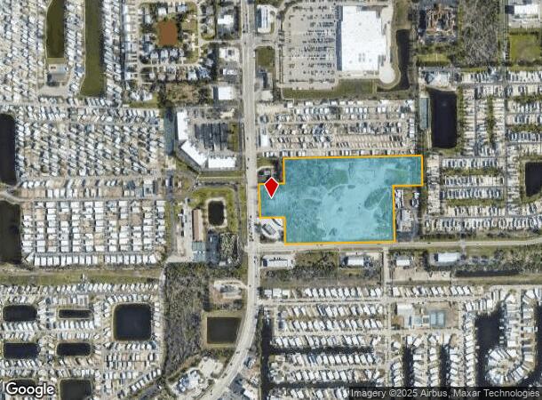  17365 San Carlos Blvd, Fort Myers Beach, FL Parcel Map