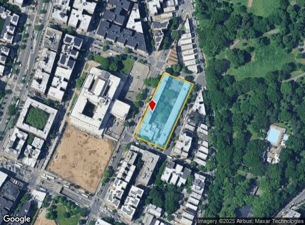  1450 Morris Ave, Bronx, NY Parcel Map