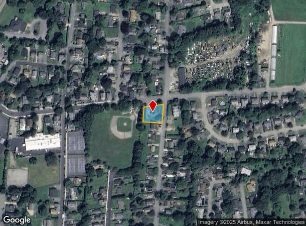  61 Vernon Ave, Middletown, RI Parcel Map