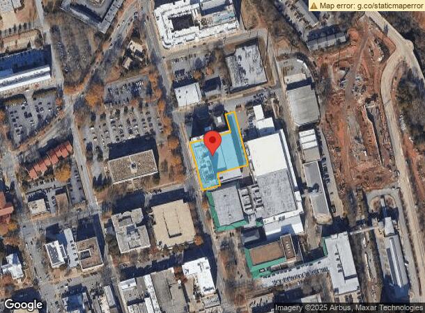  412 N Thomas St, Athens, GA Parcel Map