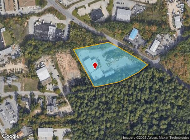  8051 S Willow St, Manchester, NH Parcel Map