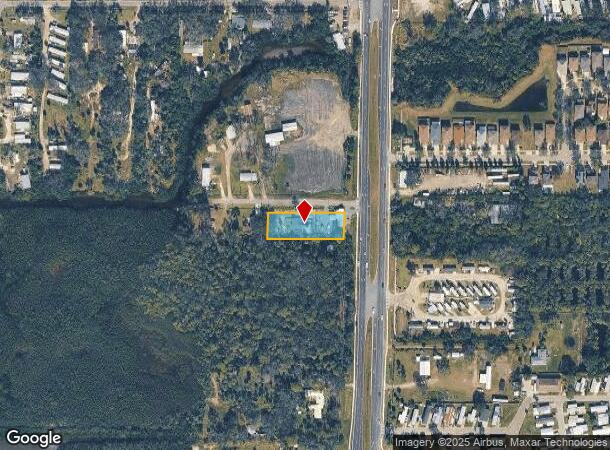  6115 Adams St, Gibsonton, FL Parcel Map