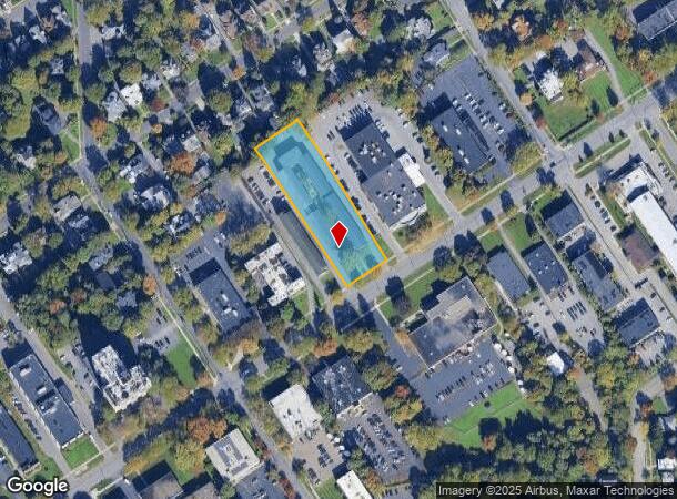  1033 James St, Syracuse, NY Parcel Map