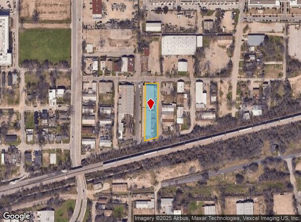  620 Fabrication St, Dallas, TX Parcel Map