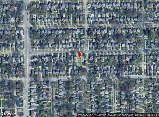 2405 Berdan Ave, Toledo, OH Parcel Map