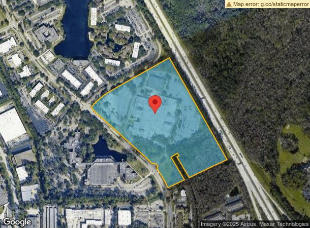  8001 Baymeadows Way, Jacksonville, FL Parcel Map