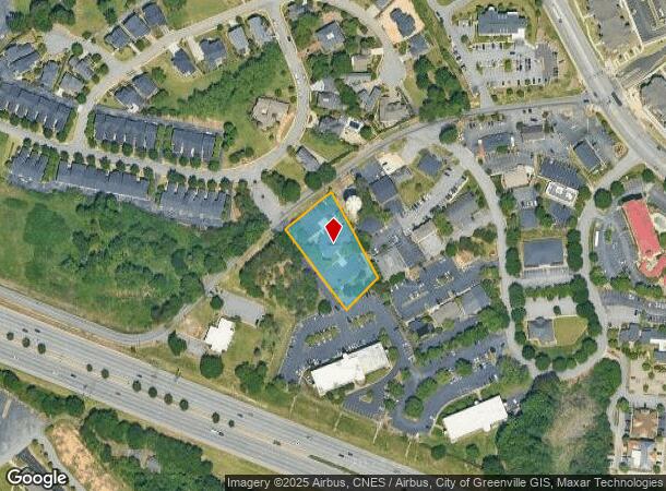  86 Villa Rd, Greenville, SC Parcel Map