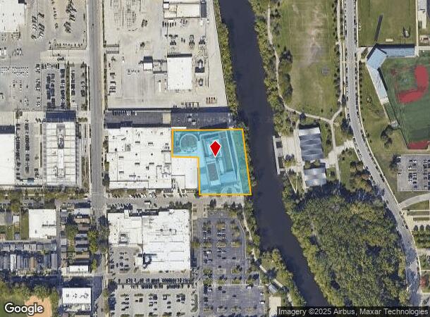  2718 W Roscoe St, Chicago, IL Parcel Map