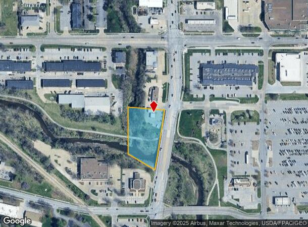 1110 73Rd St, Windsor Heights, IA Parcel Map