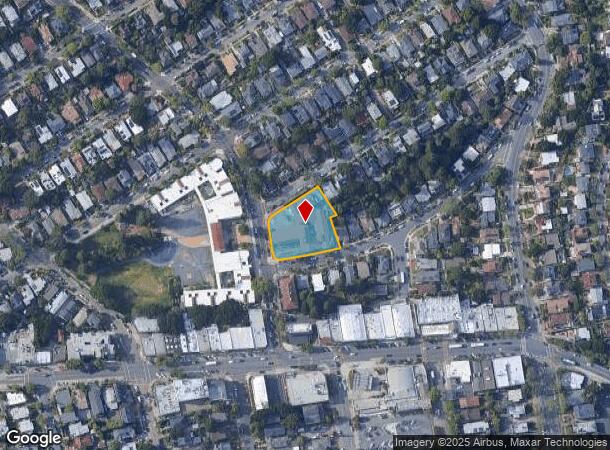 1821 Catalina Ave, Berkeley, CA Parcel Map