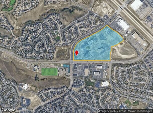  4002 Briargate Pkwy, Colorado Springs, CO Parcel Map